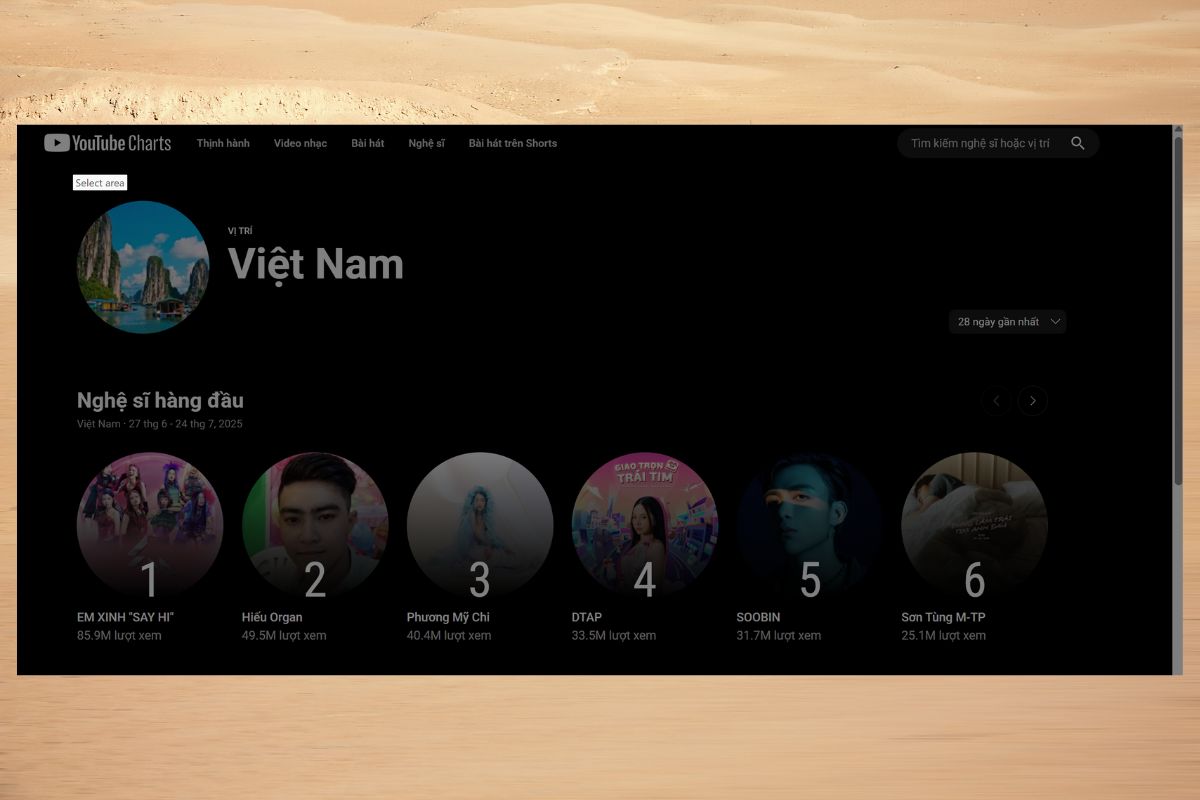 YouTube Charts xuất hiện kênh karaoke “lạ” vượt mặt Sơn Tùng và Soobin gây bất ngờ hình 4