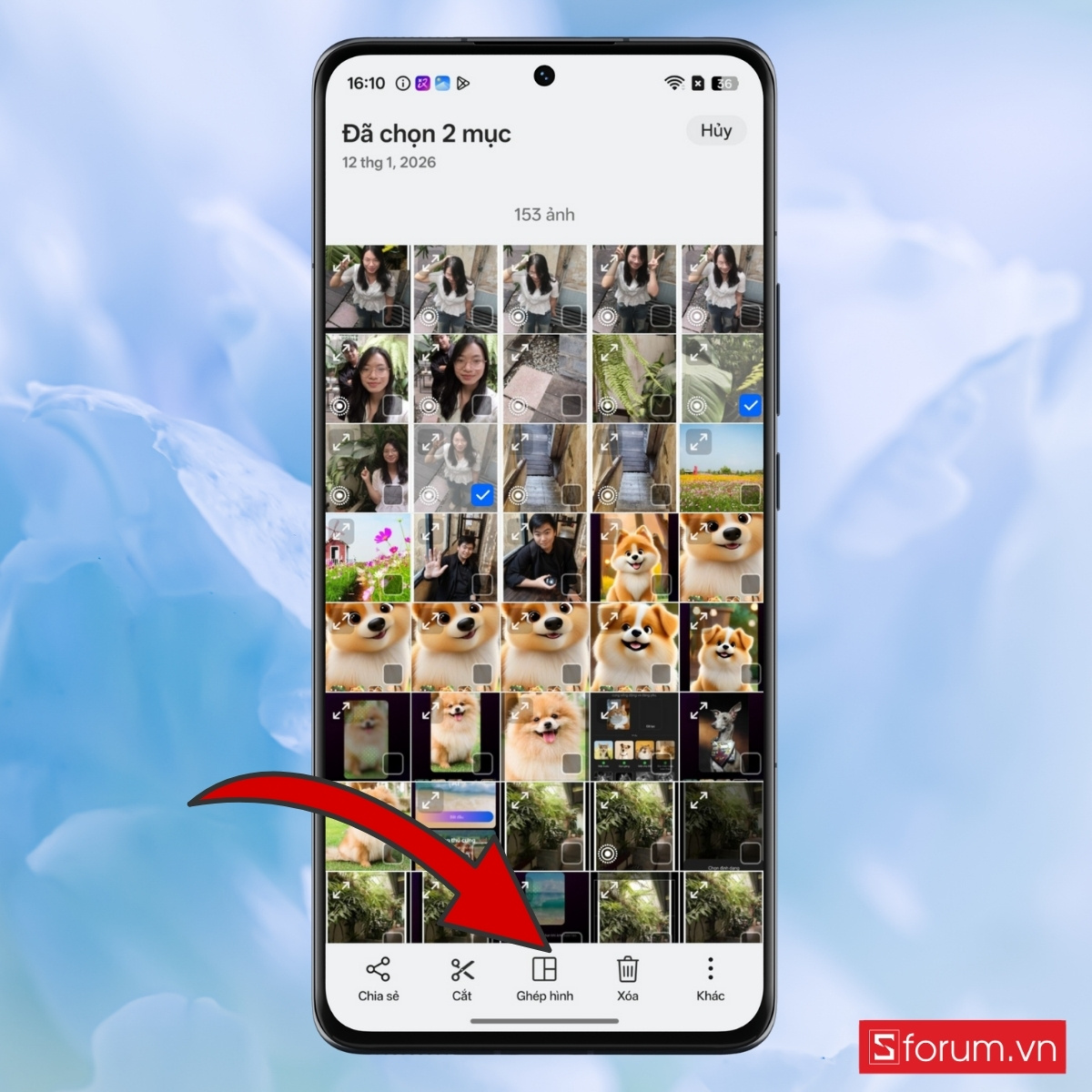 Hướng dẫn sử dụng AI Pop-out đơn giản, hiệu quả bấm Ghép hình