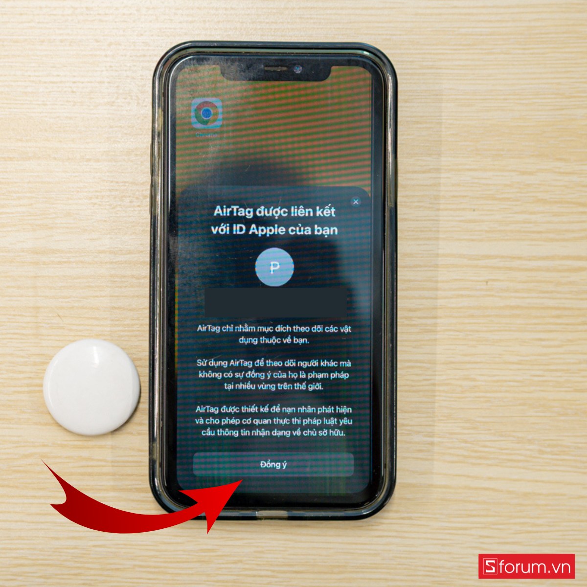 Cách sử dụng AirTag để định vị xe máy đơn giản tại nhà xác định liên kết