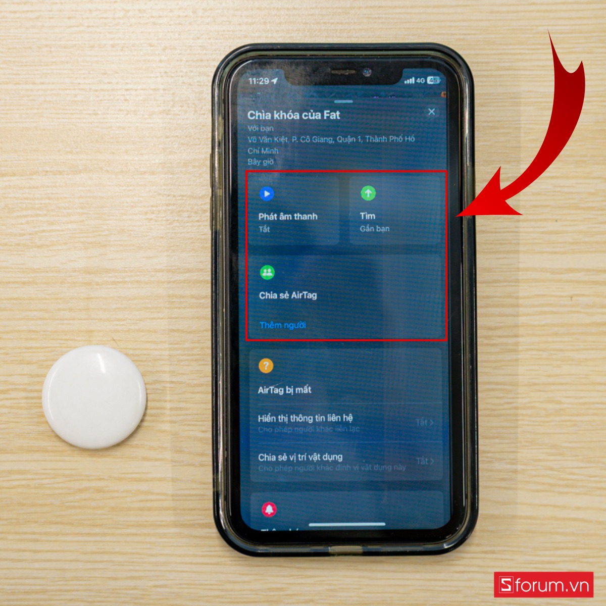 Cách sử dụng AirTag để định vị xe máy đơn giản tại nhà tìm kiếm
