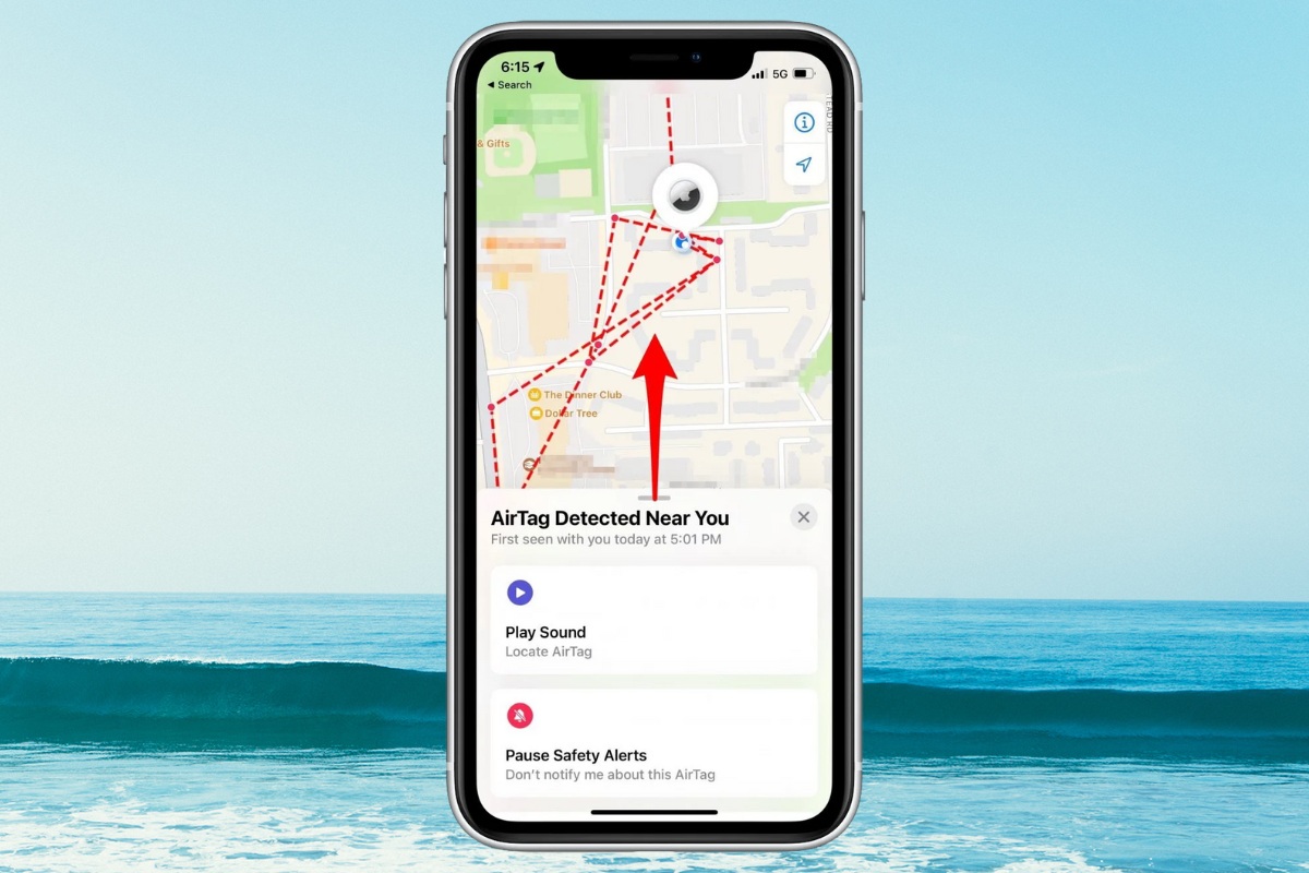 AirTag được phát hiện gần bạn là sao?