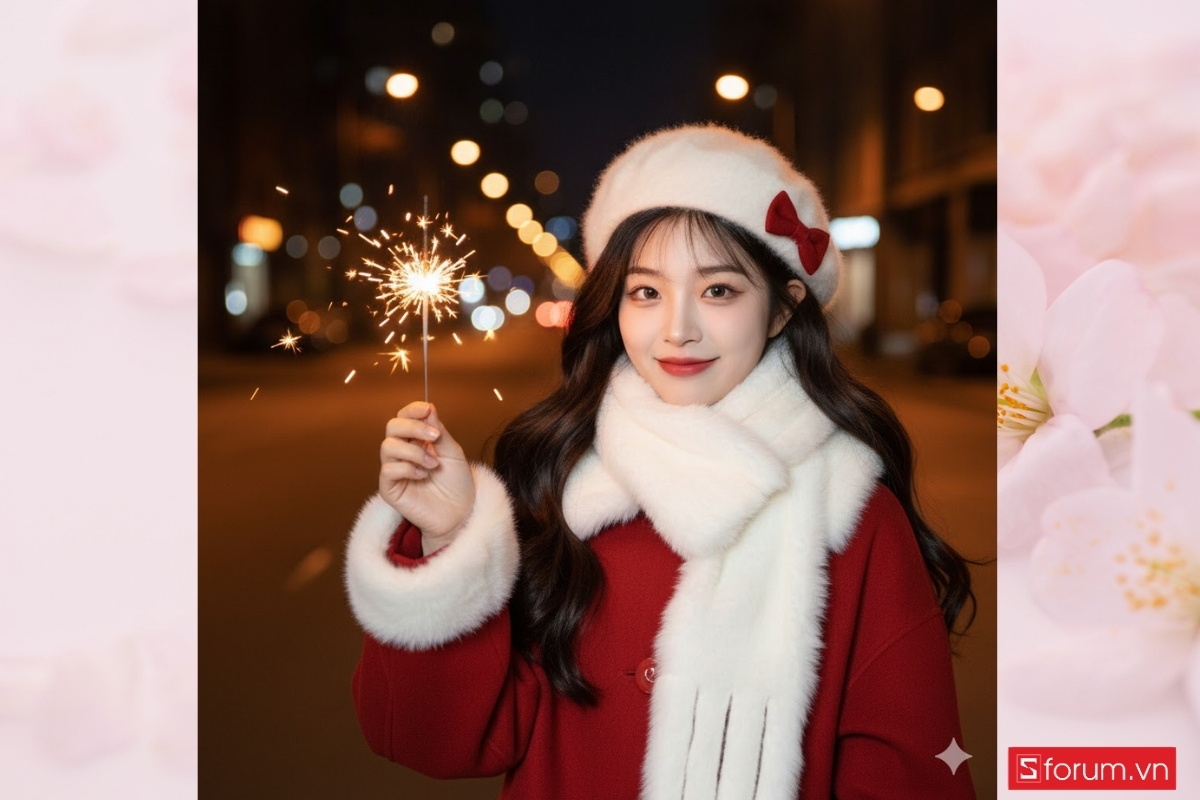 Top 11 câu lệnh tạo ảnh pháo bông chân thực bằng AI prompt 1