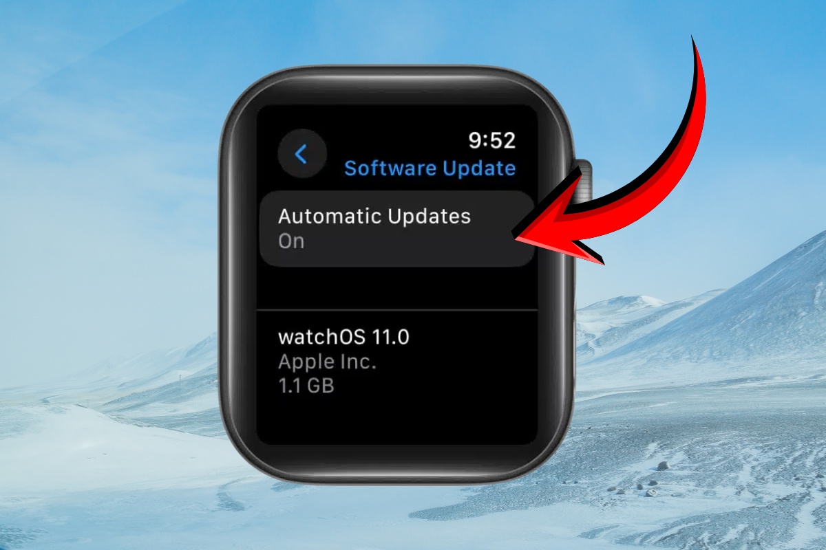 Chọn vào Tự động cập nhật