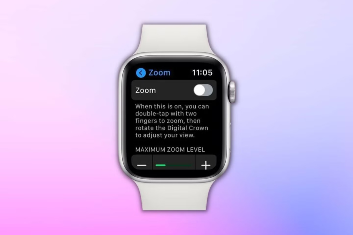 Nguyên nhân Apple Watch bị phóng to màn hình