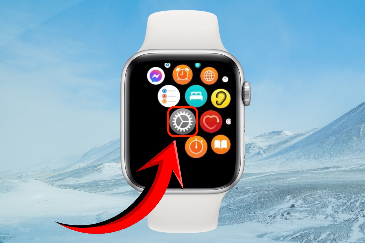 Nhấn vào biểu tượng Cài đặt