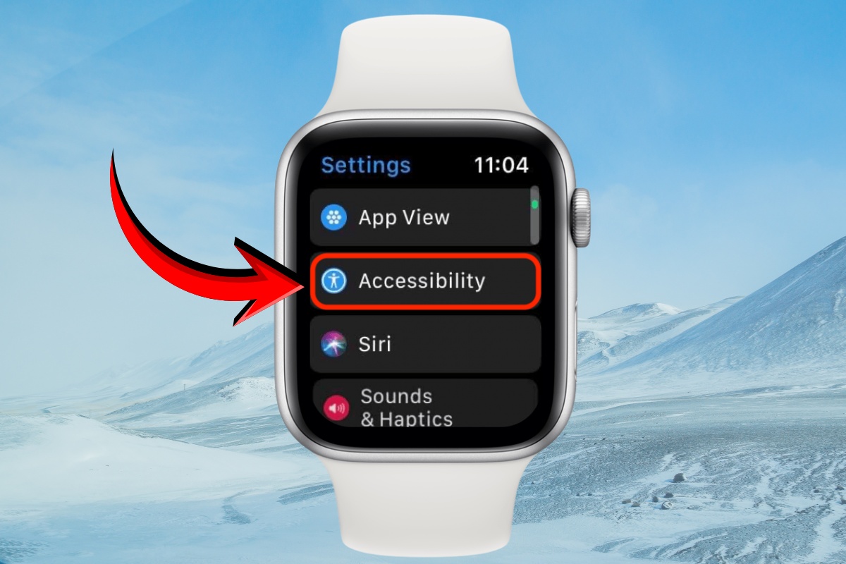 Vào mục Trợ năng