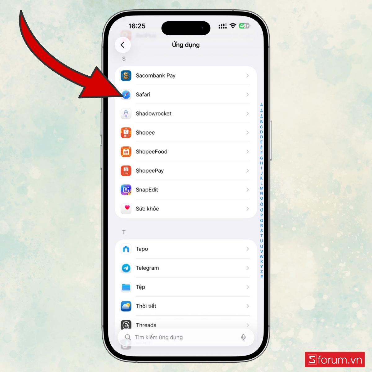 Cách bảo vệ quyền riêng tư khi sử dụng iPhone chọn Safari