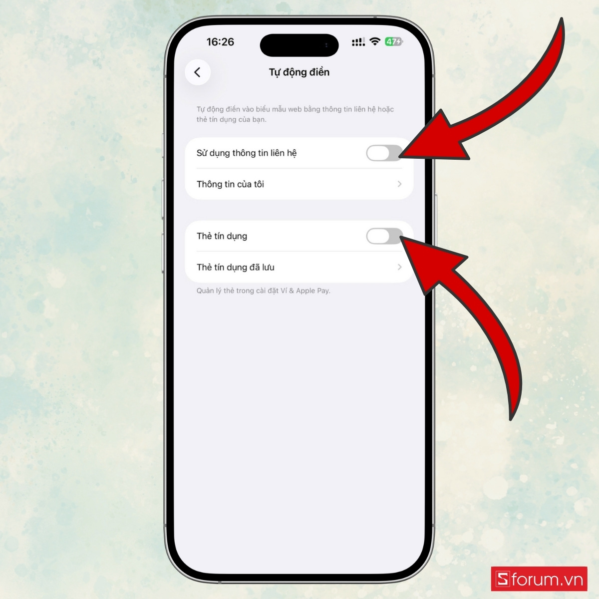 Cách bảo vệ quyền riêng tư khi sử dụng iPhone tắt tính năng