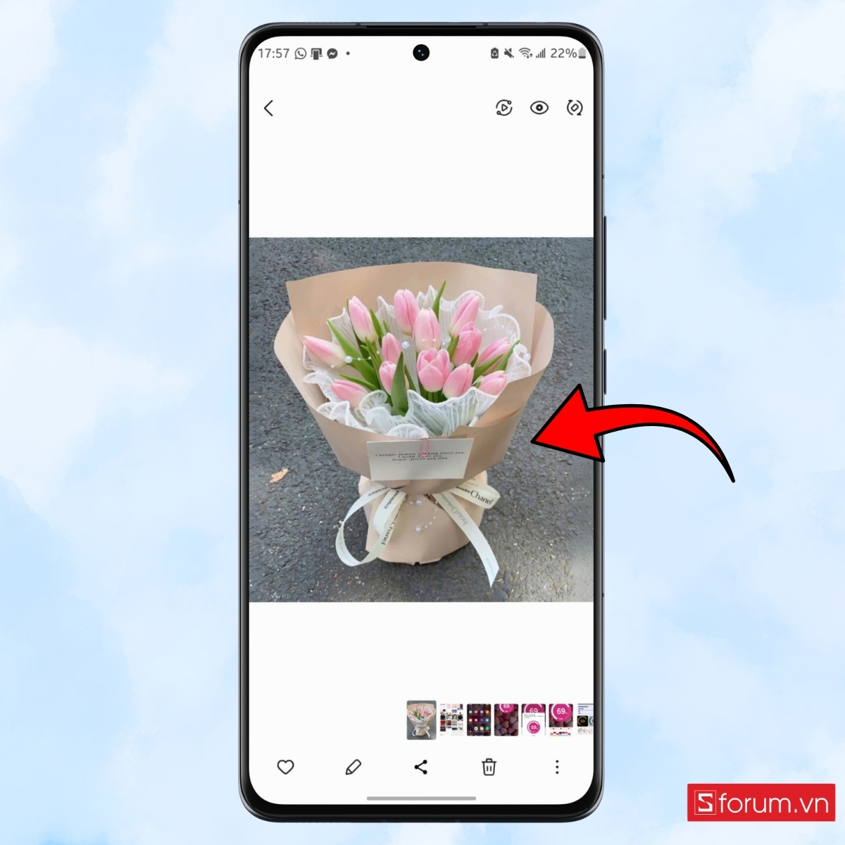 Cách đặt màn hình khóa 8/3 trên điện thoại Android bước 2