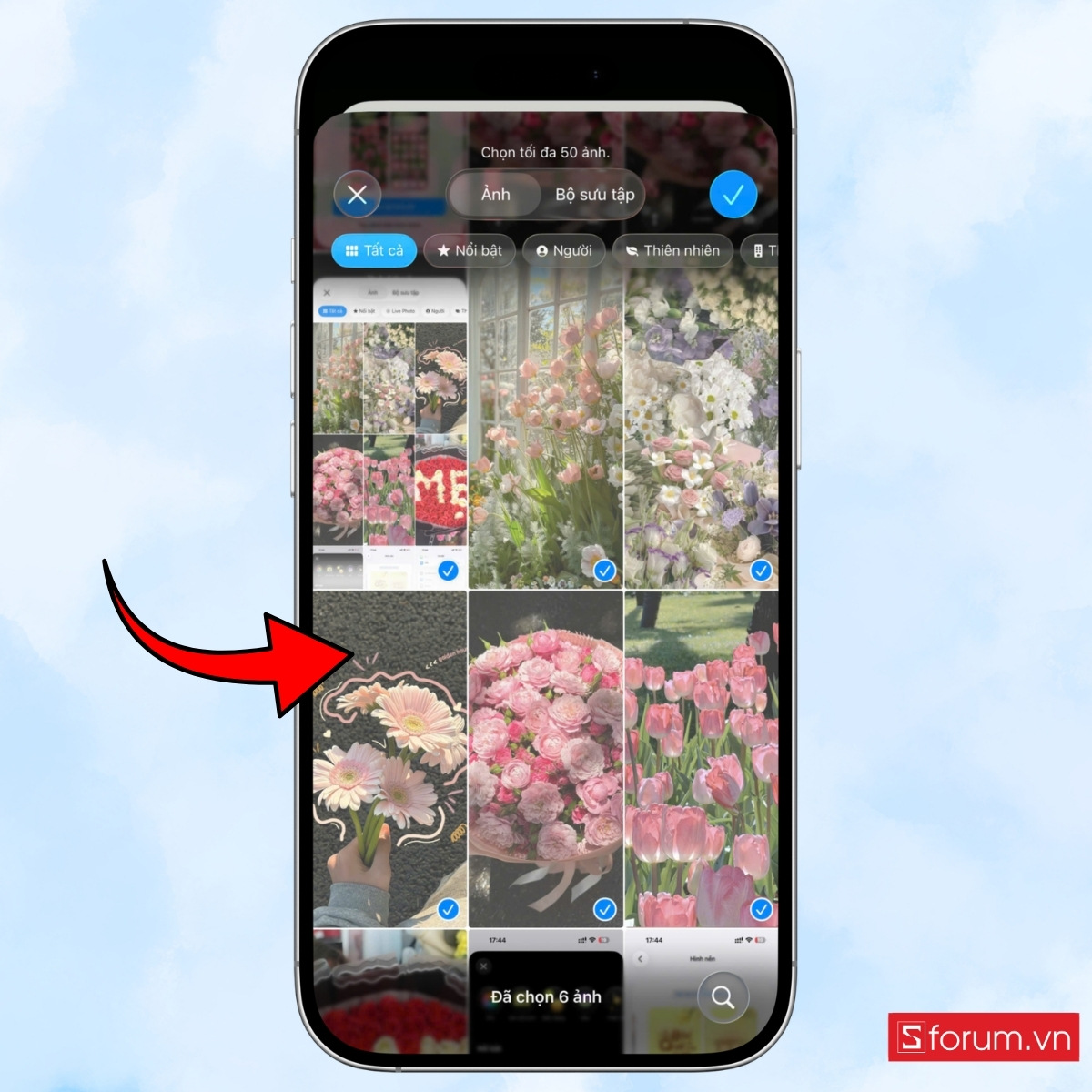 Cách sử dụng Xáo trộn ảnh để màn hình khóa tự đổi ảnh 8/3 bước 6