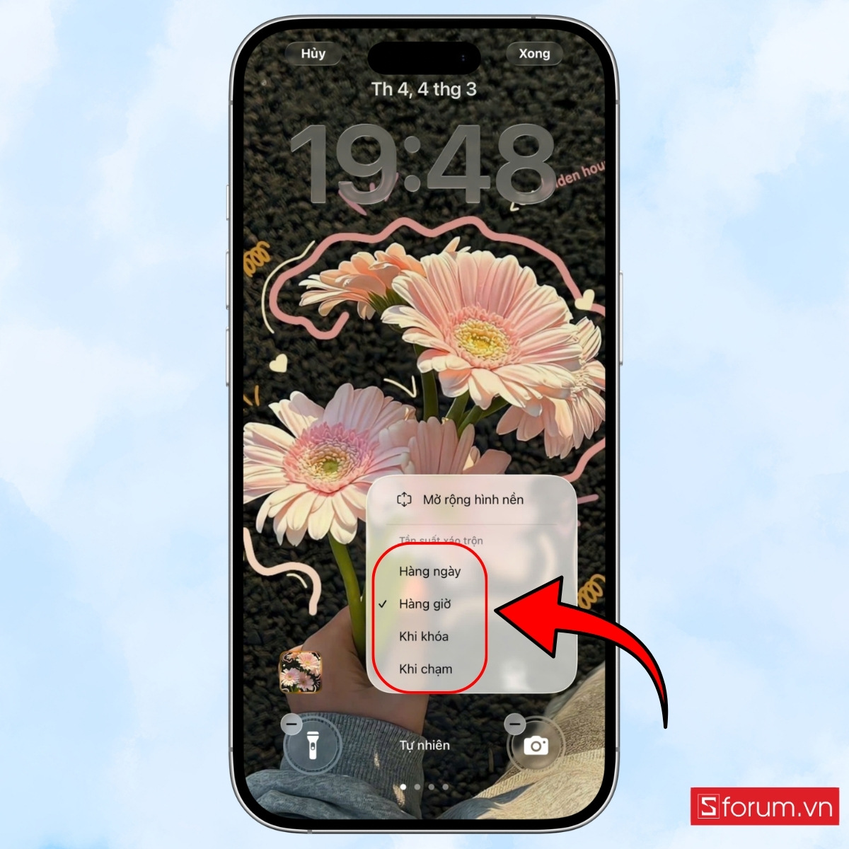 Cách sử dụng Xáo trộn ảnh để màn hình khóa tự đổi ảnh 8/3 bước 8