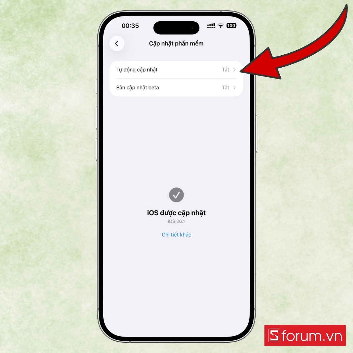 Giới hạn cập nhật ứng dụng và hệ điều hành qua dữ liệu di động 5