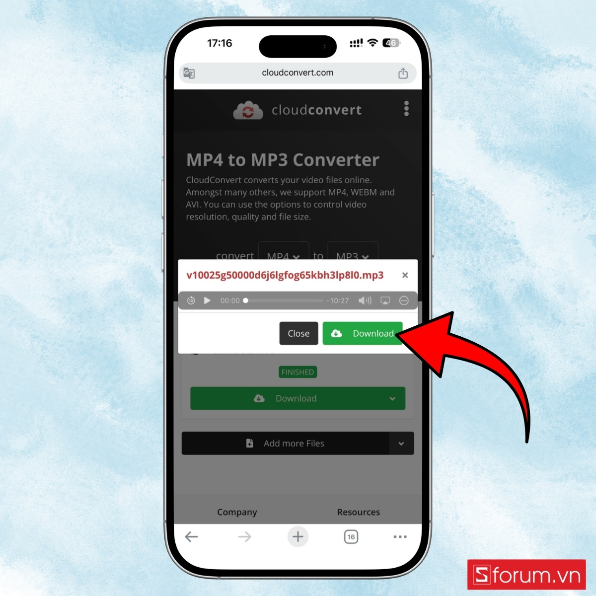 Tải video TikTok rồi chuyển đổi sang MP3 bước 6