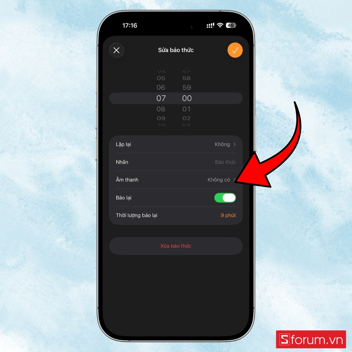 Cách cài nhạc TikTok làm báo thức trên điện thoại iPhone chỉnh sửa báo thức