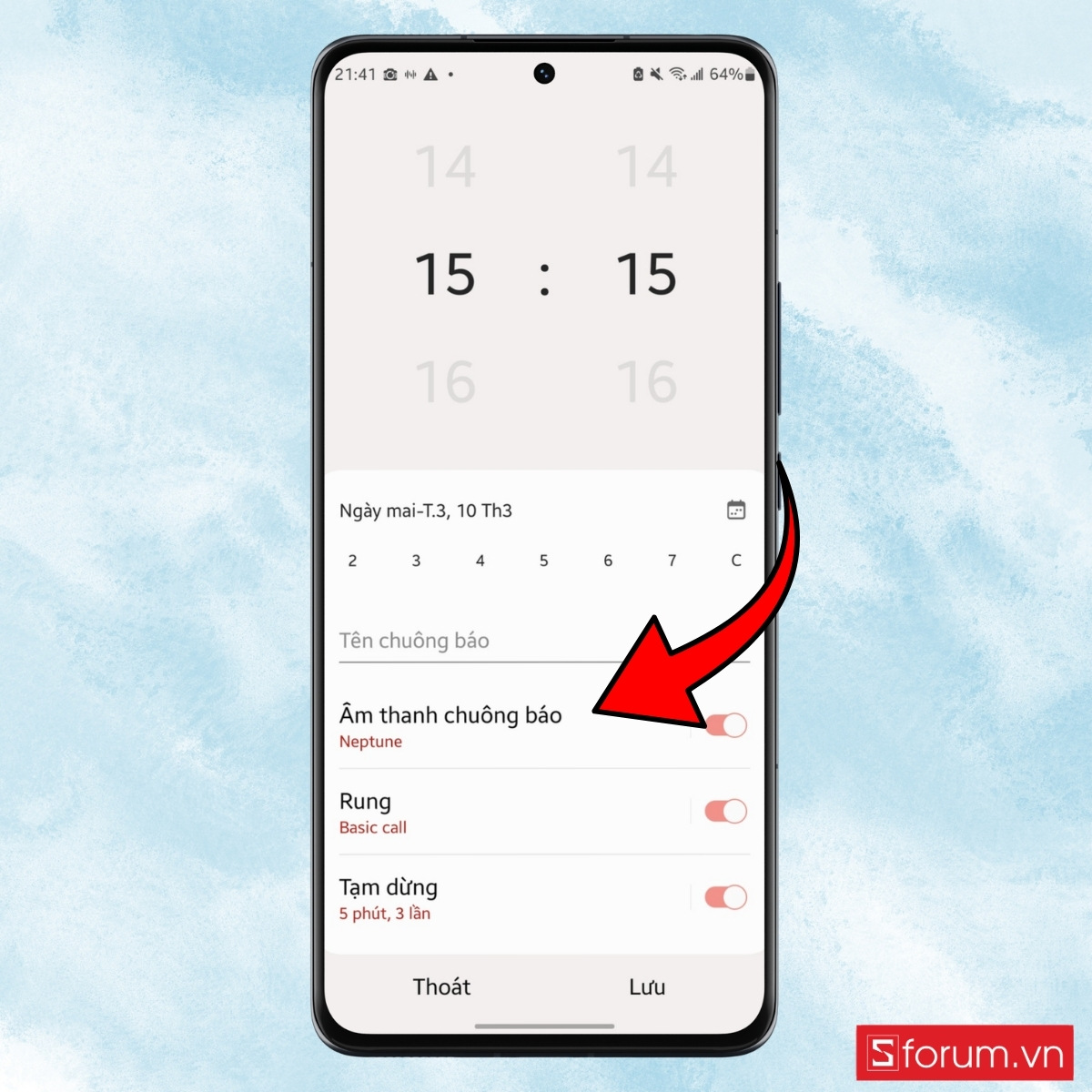 Cách cài nhạc TikTok làm báo thức trên Android truy cập âm thanh
