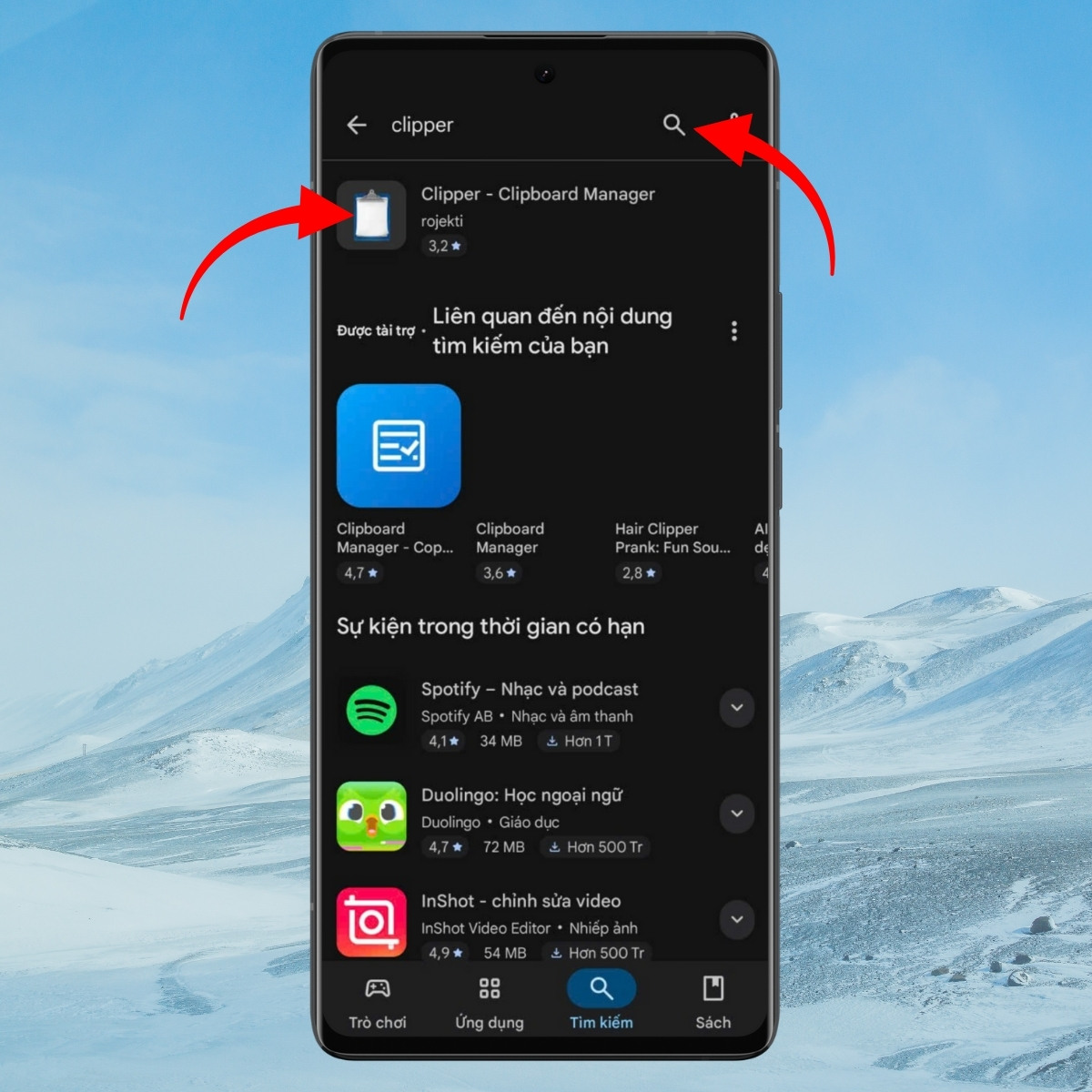 Cách quản lý và chỉnh sửa trên Clipboard bằng Clipper - bước 1