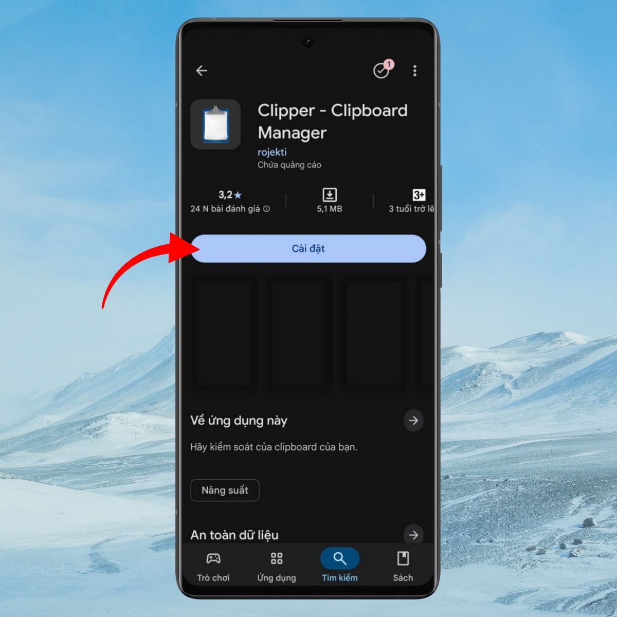 Cách quản lý và chỉnh sửa trên Clipboard bằng Clipper - bước 2