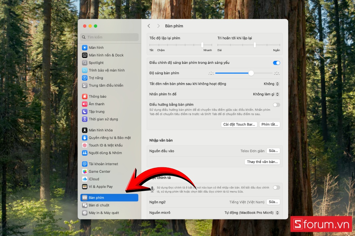 Cách mở Emoji trên MacBook qua menu bar bước 2