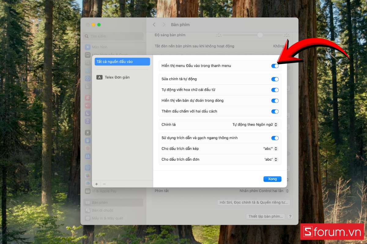 Cách mở Emoji trên MacBook qua menu bar bước 3