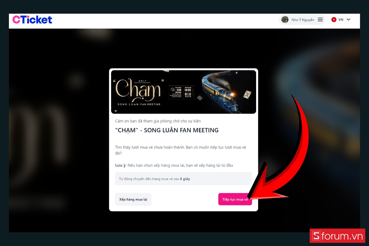 Cách săn vé Fan Meeting VPBank presents T1 Vietnam hiệu quả 6
