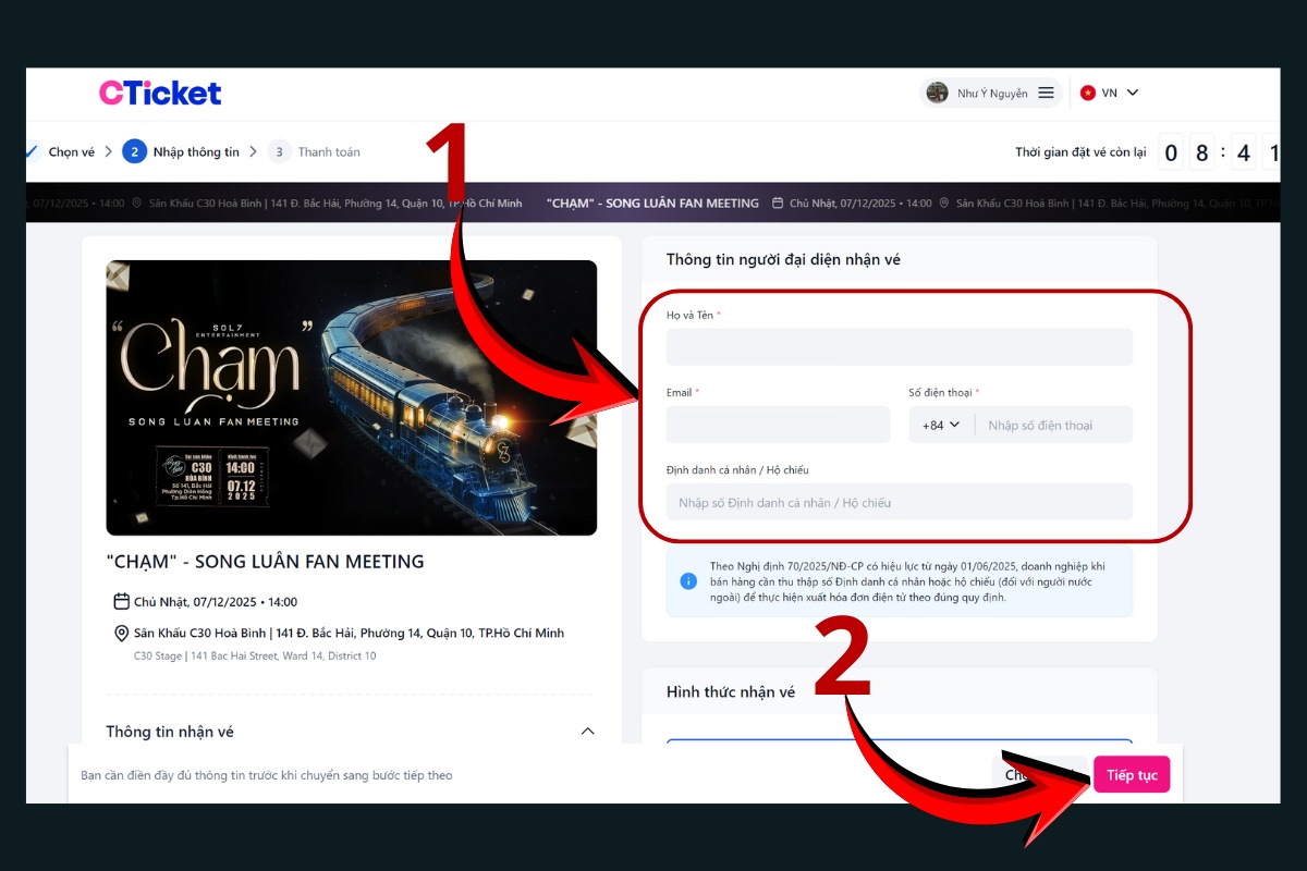 Cách săn vé Fan Meeting VPBank presents T1 Vietnam hiệu quả 8