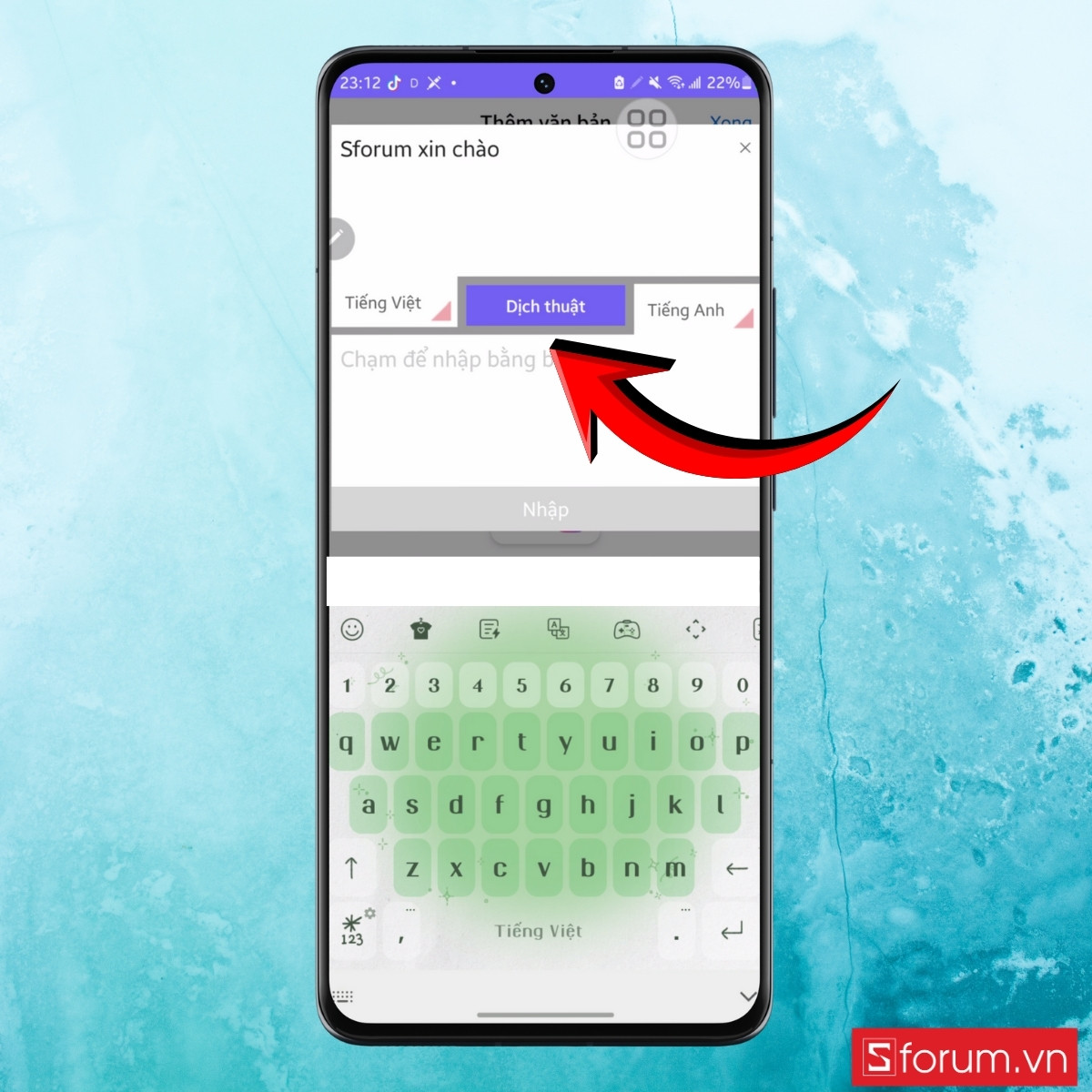 Dịch văn bản trực tiếp ngay trên bàn phím 4