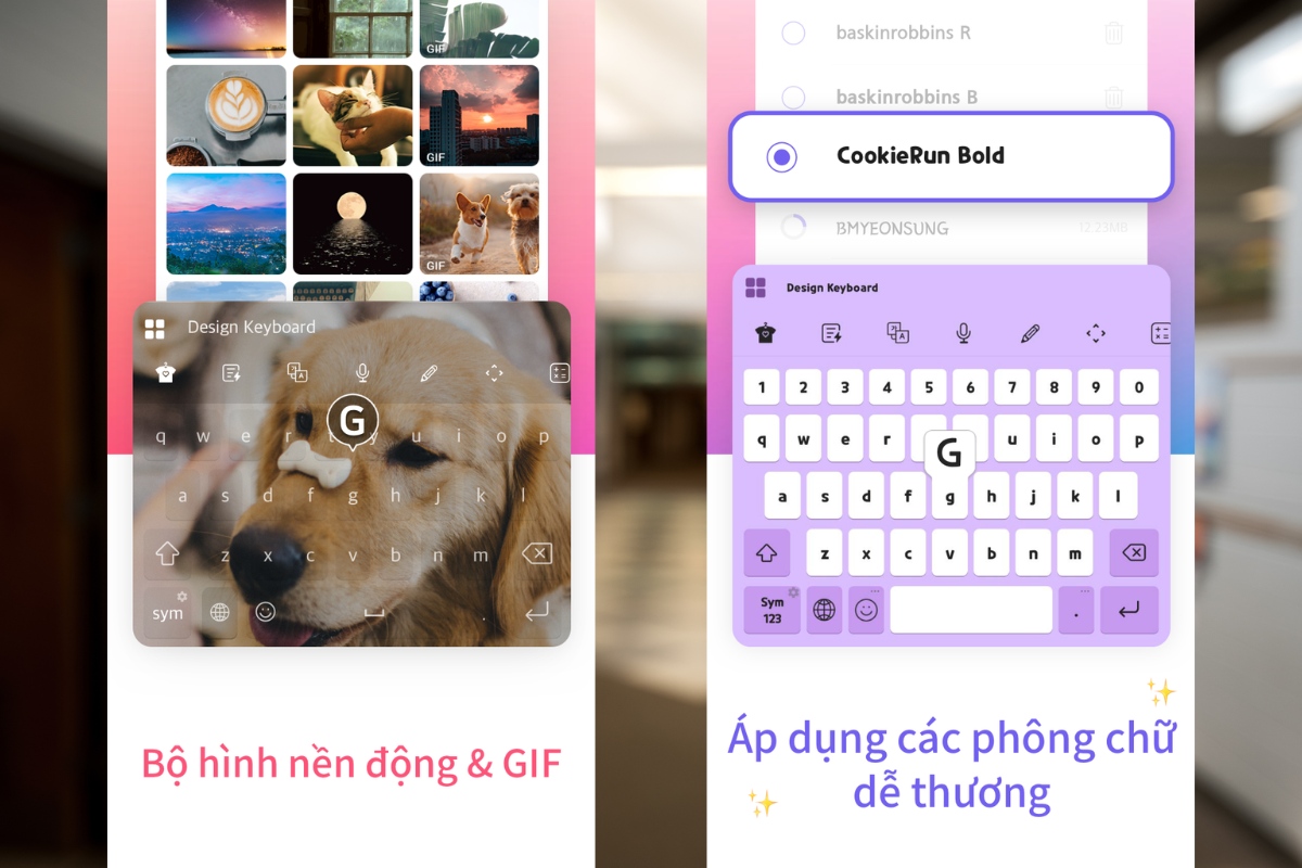 Cách sử dụng Design Keyboard trên Android chi tiết từng bước