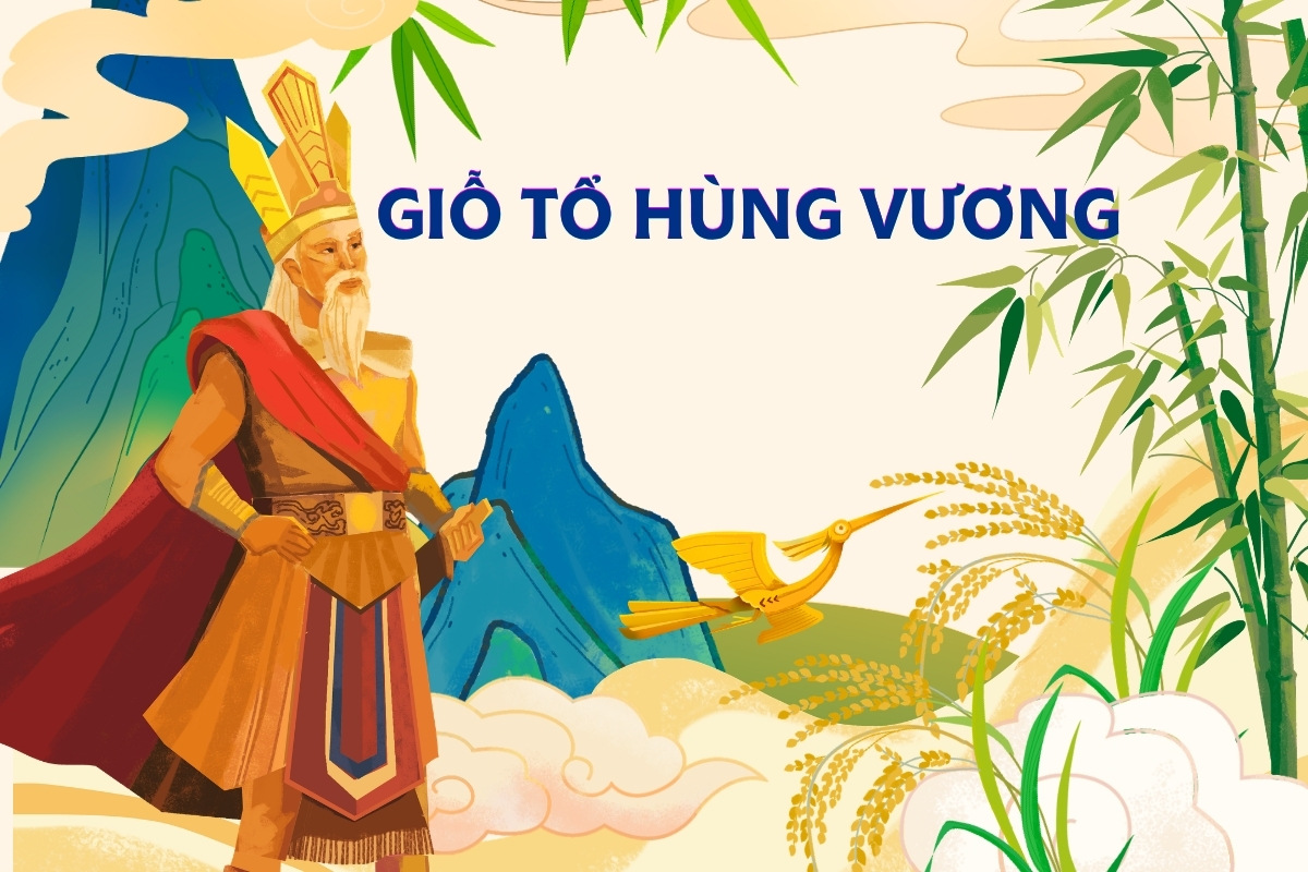 Ưu điểm khi áp dụng hiệu ứng text poster Giỗ Tổ Hùng Vương 