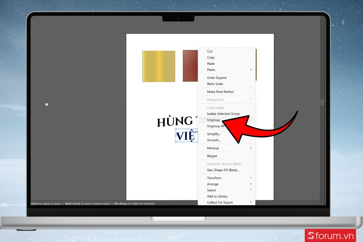 Cách tạo hiệu ứng text poster Giỗ Tổ Hùng Vương bước 9