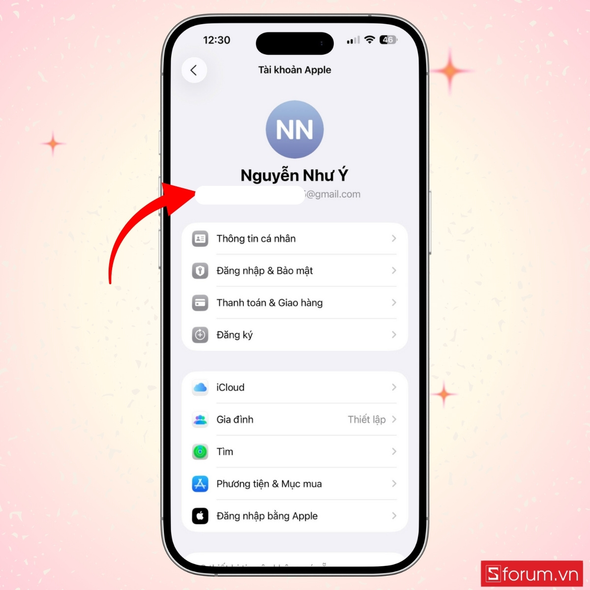 Hoàn tất thiết lập