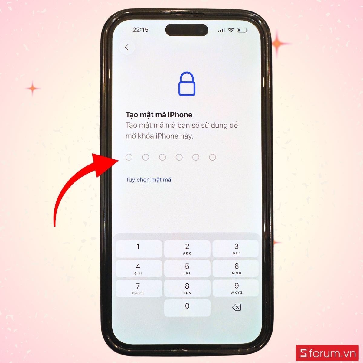 Thiết lập Face ID và Touch ID