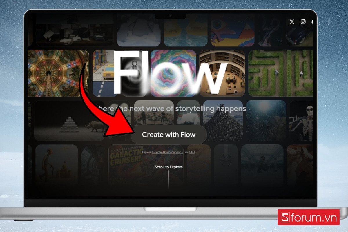 Các bước tạo mẫu thông báo nghỉ lễ bằng AI bước 2