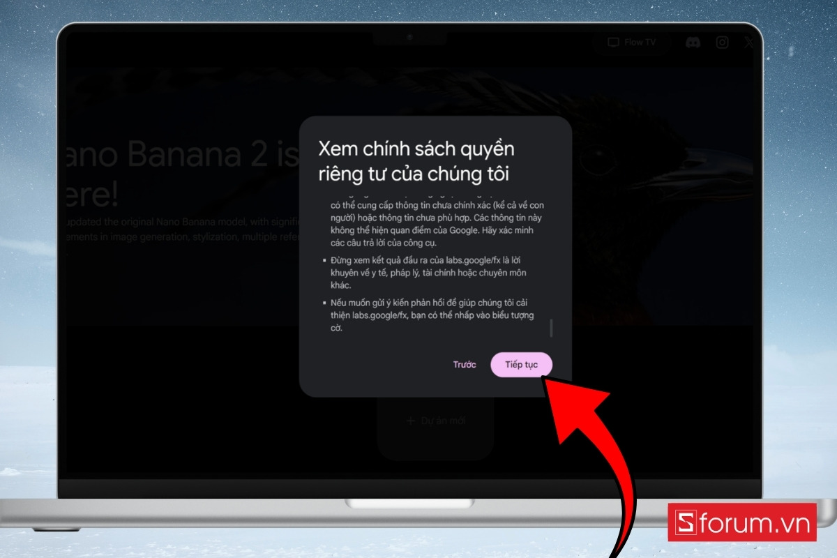 Các bước tạo mẫu thông báo nghỉ lễ bằng AI bước 3