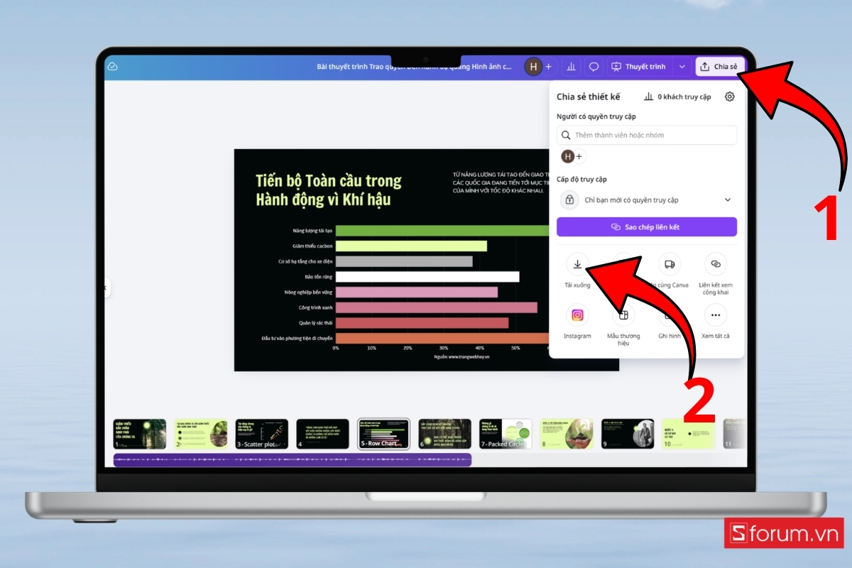 Cách tạo nhạc bằng AI trên Canva từng bước tải xuống