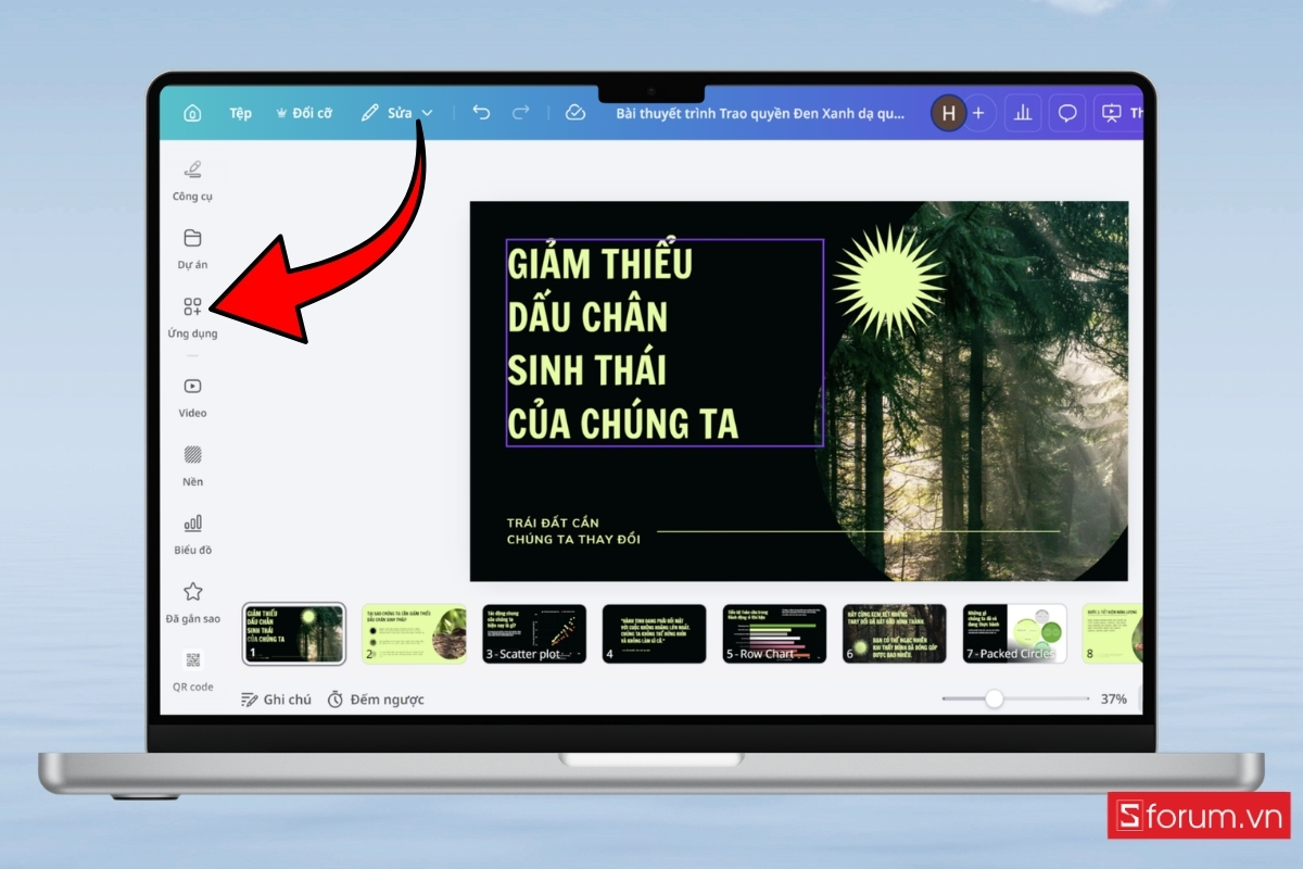 Cách tạo nhạc bằng AI trên Canva từng bước mở ứng dụng