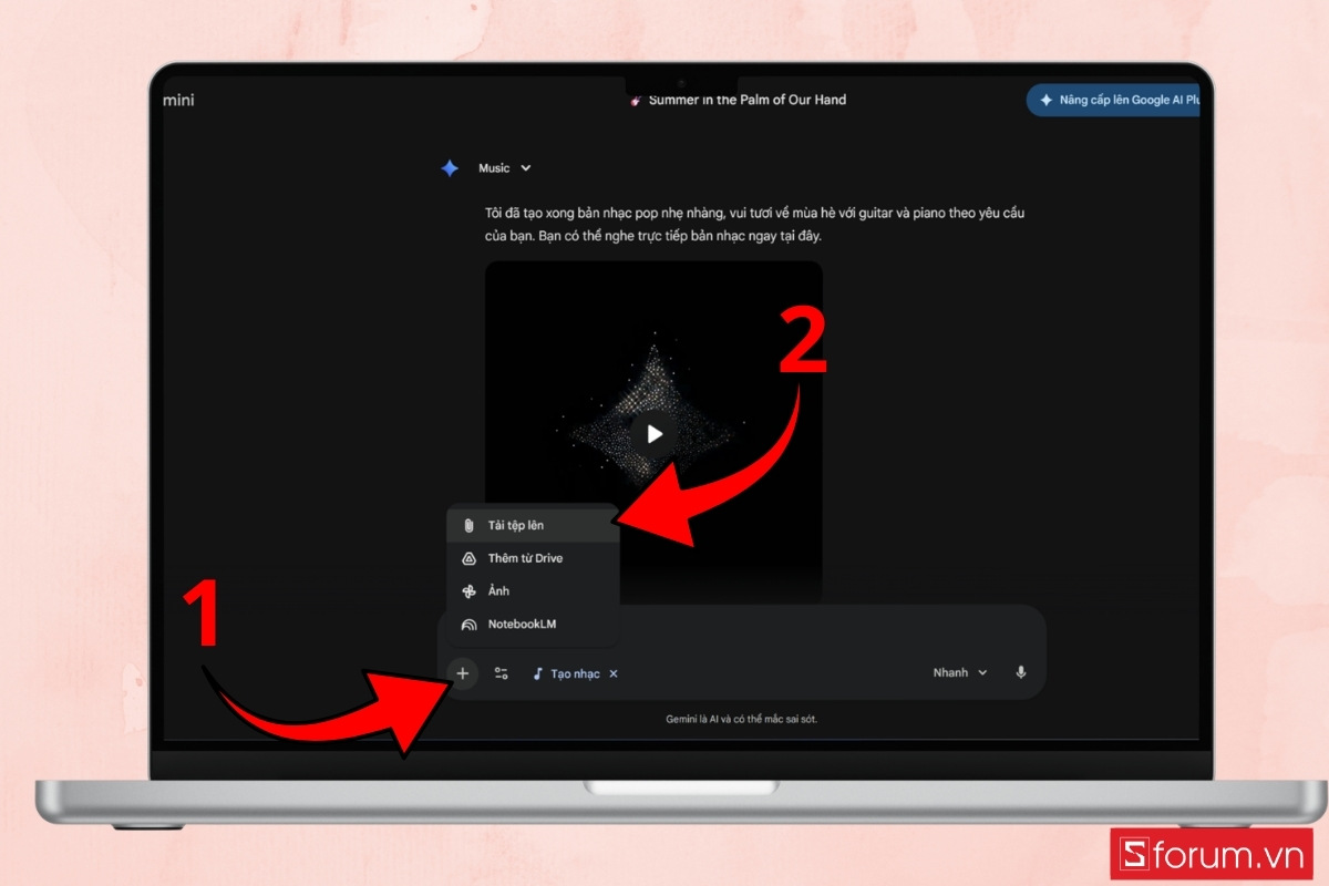 Hướng dẫn cách tạo nhạc trên Gemini bằng Lyria 3 tạo nhạc