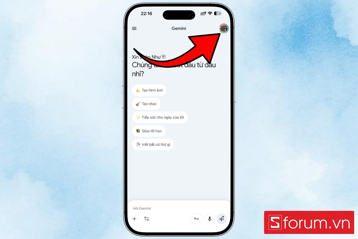 Hướng dẫn cách tạo thiệp chúc 8/3 bằng AI Gemini nhanh chóng truy cập Gemini