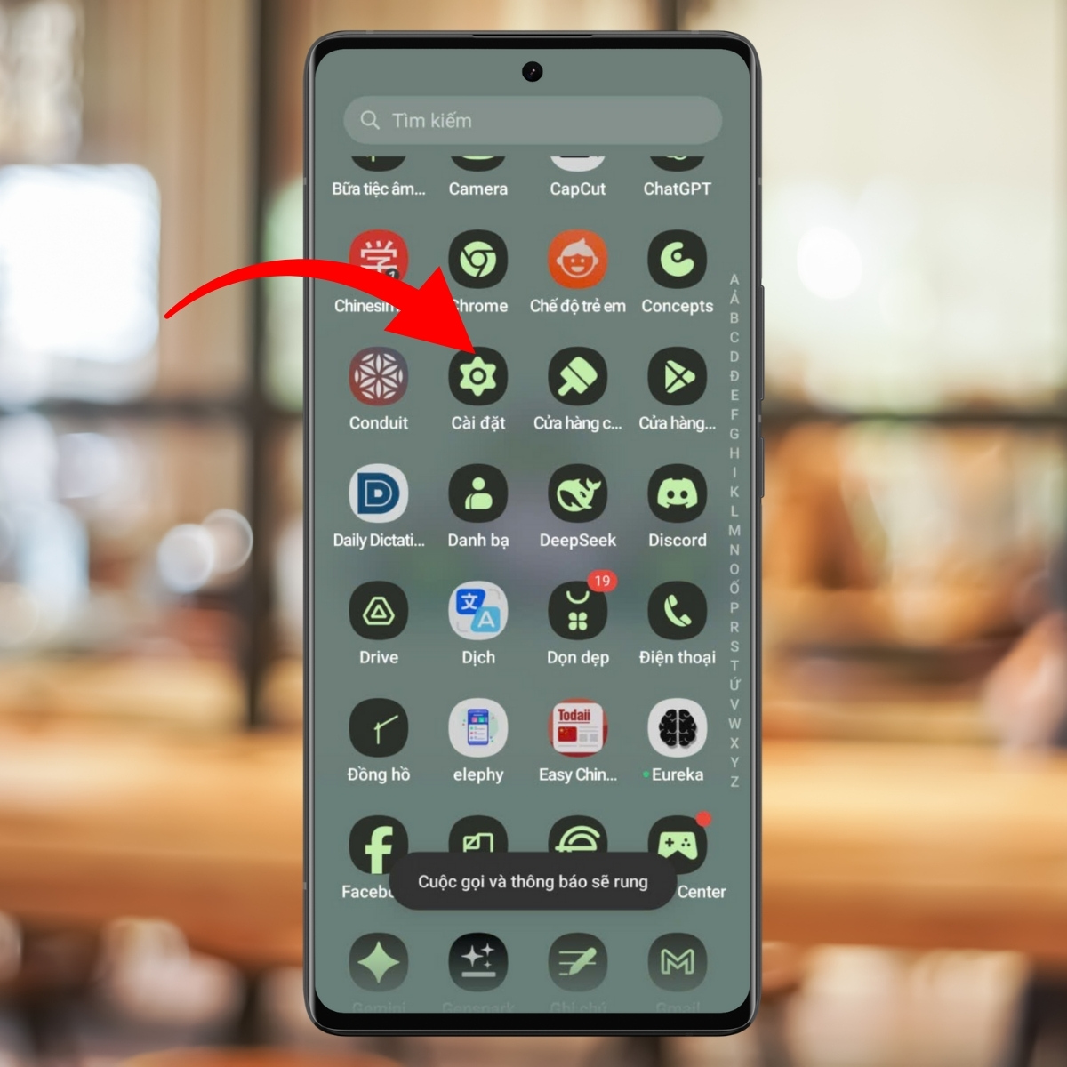 Cách bật chế độ nhà phát triển OPPO - bước 1