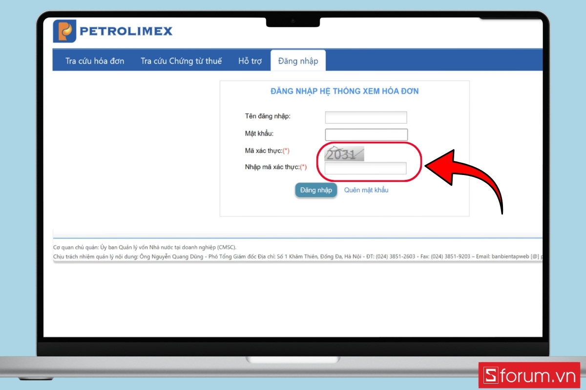 Tra cứu hóa đơn xăng dầu bằng tài khoản khách hàng xác nhận