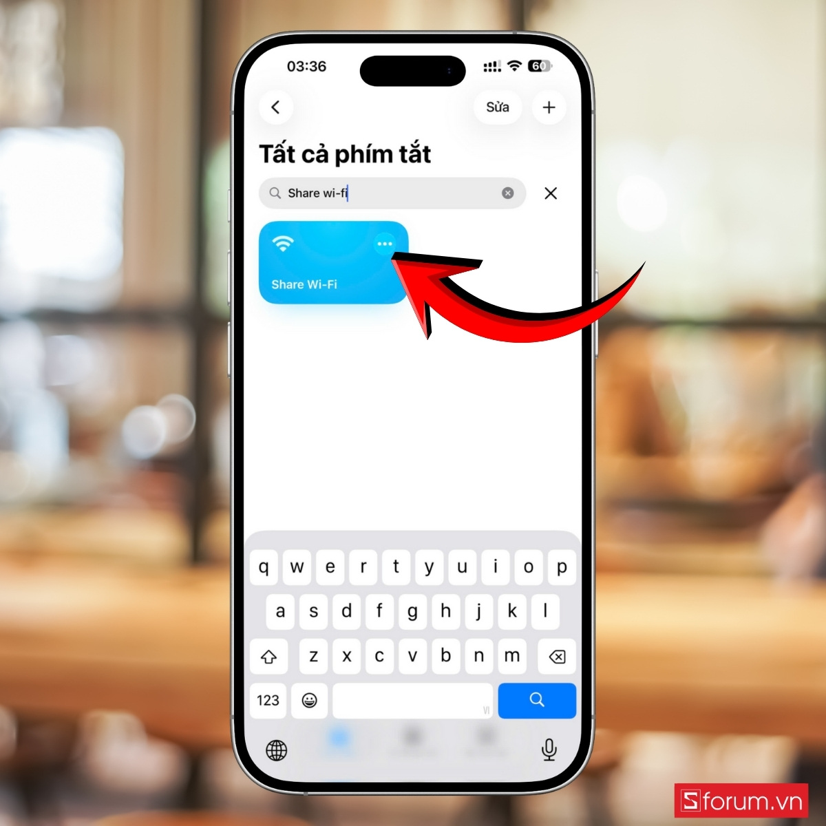 Chia sẻ Wi-Fi trên iPhone bằng mã QR 2