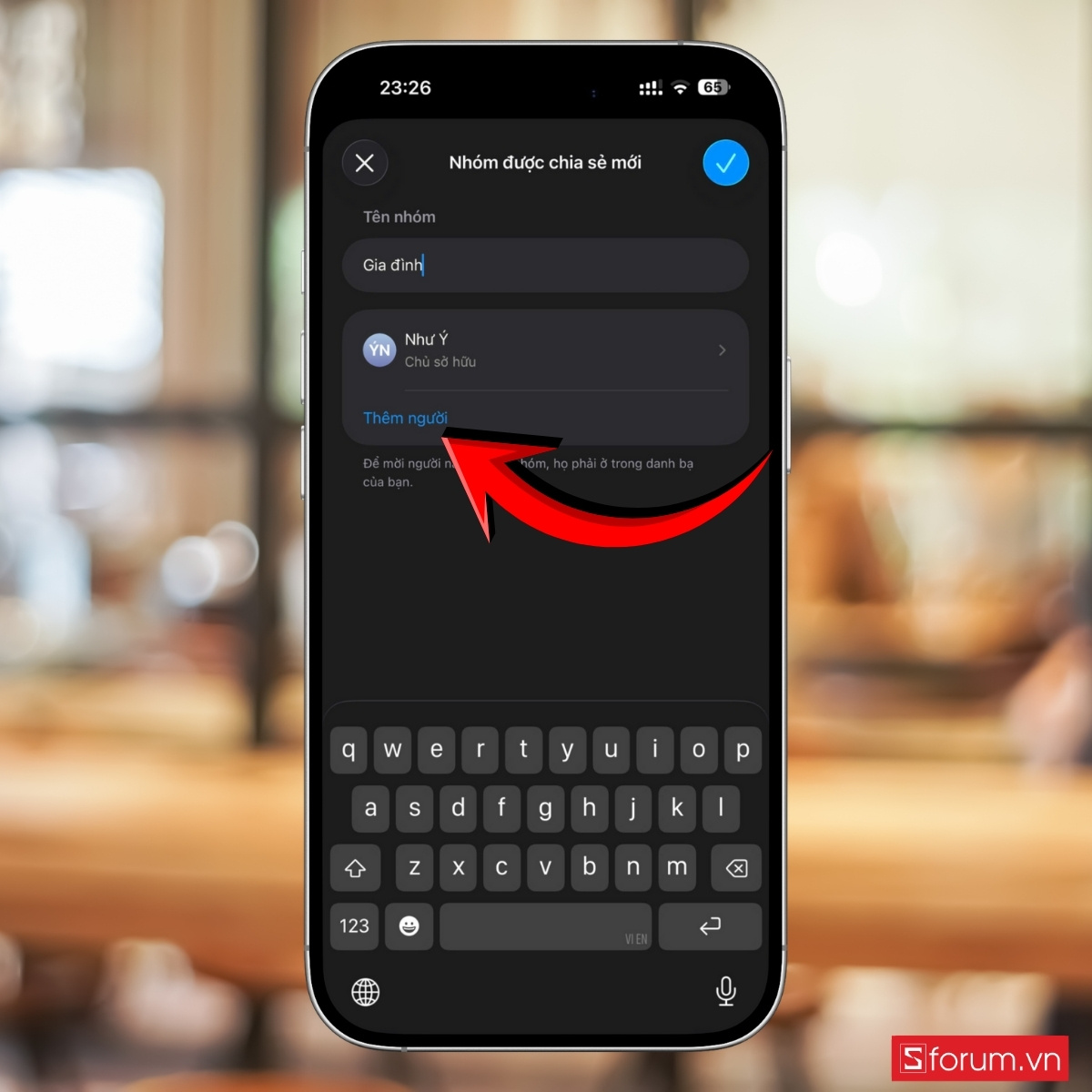 Chia sẻ mật khẩu trên iPhone bằng cách Shared Group mới 5