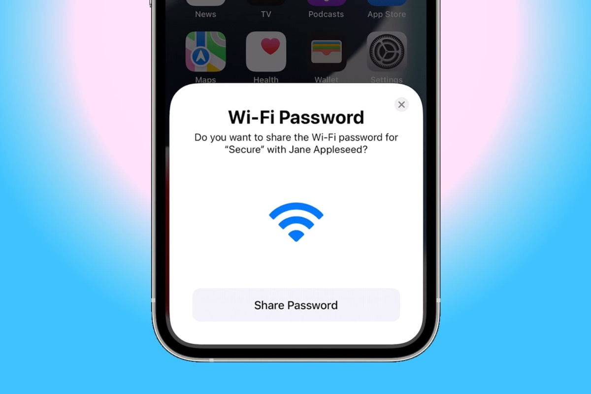 Chia sẻ mật khẩu trên iPhone không cần nhập chỉ trong 1 phút bước 1