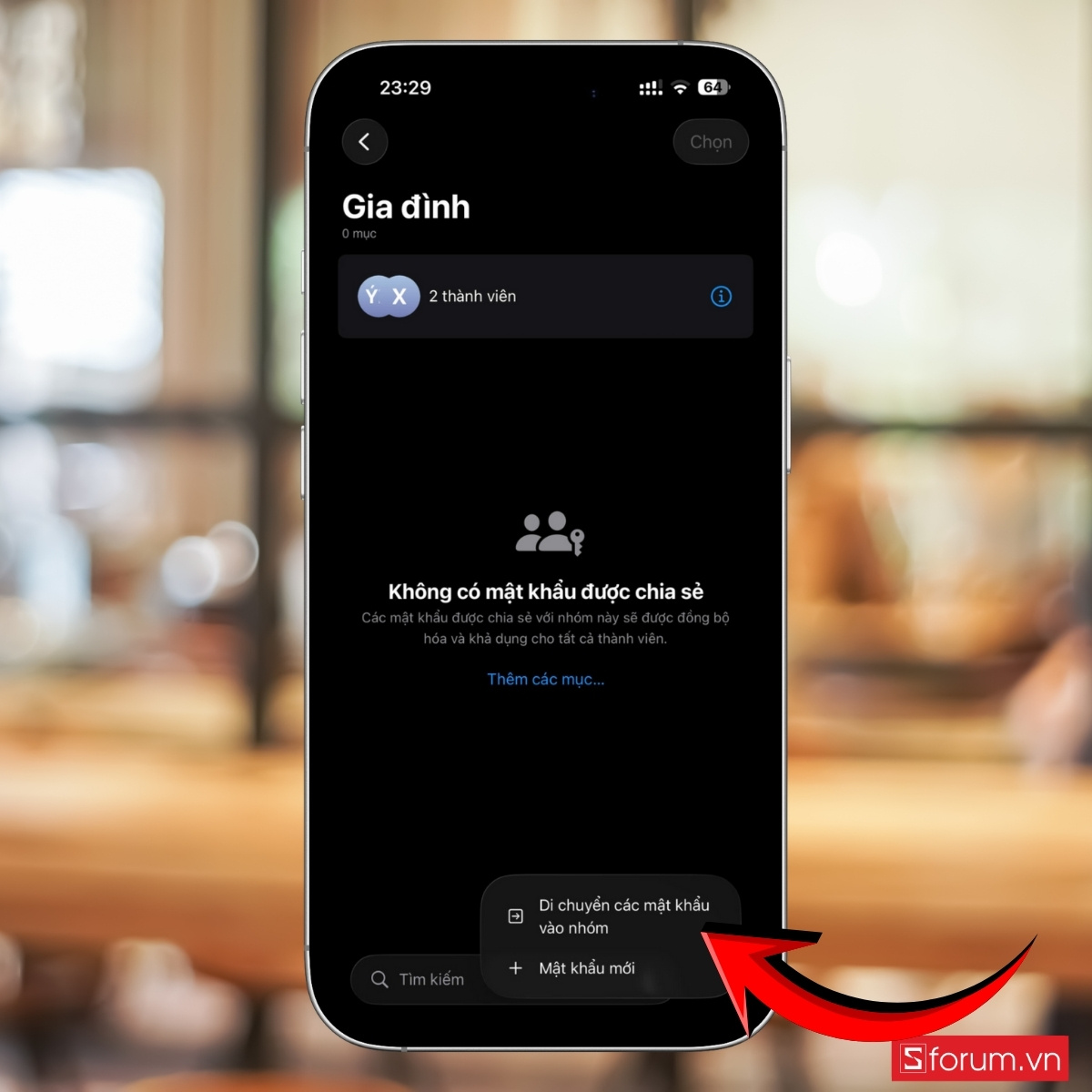 Chia sẻ mật khẩu trên iPhone bằng cách Shared Group mới 9