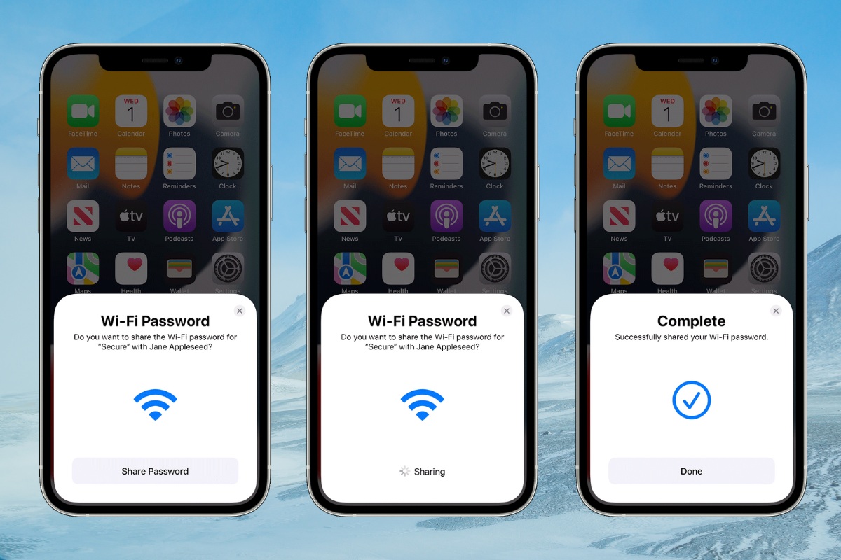 Một vài lưu ý khi chia sẻ mật khẩu Wi-Fi qua iPhone