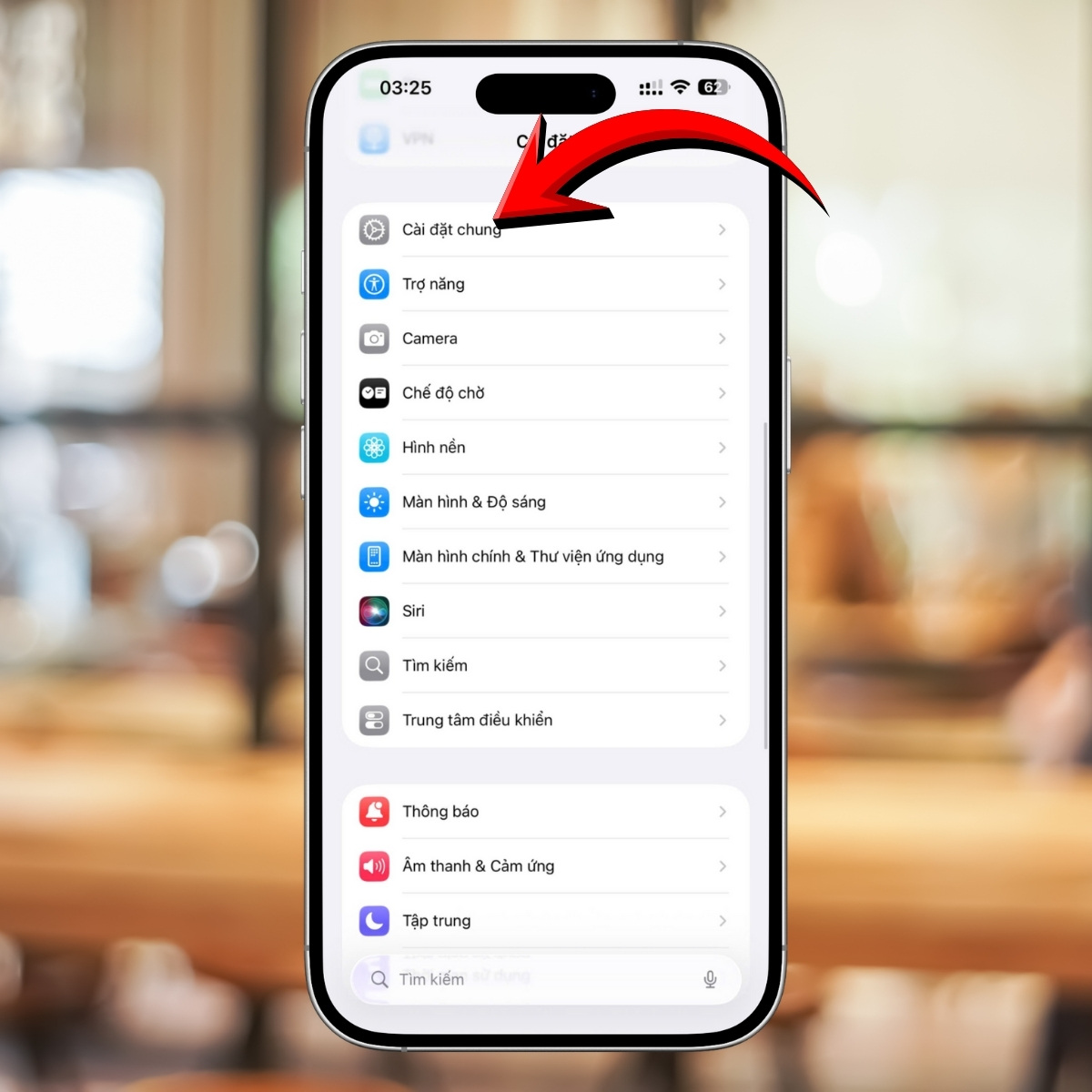 Chia sẻ Wi-Fi trực tiếp giữa hai iPhone hoặc iPad bước 1