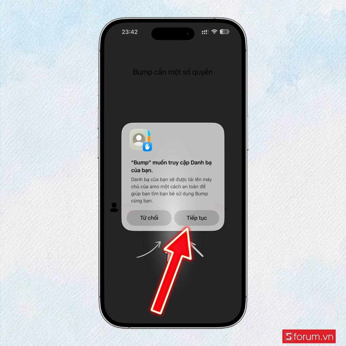 Hướng dẫn tải và sử dụng ứng dụng Bump chi tiết từng bước bước 7