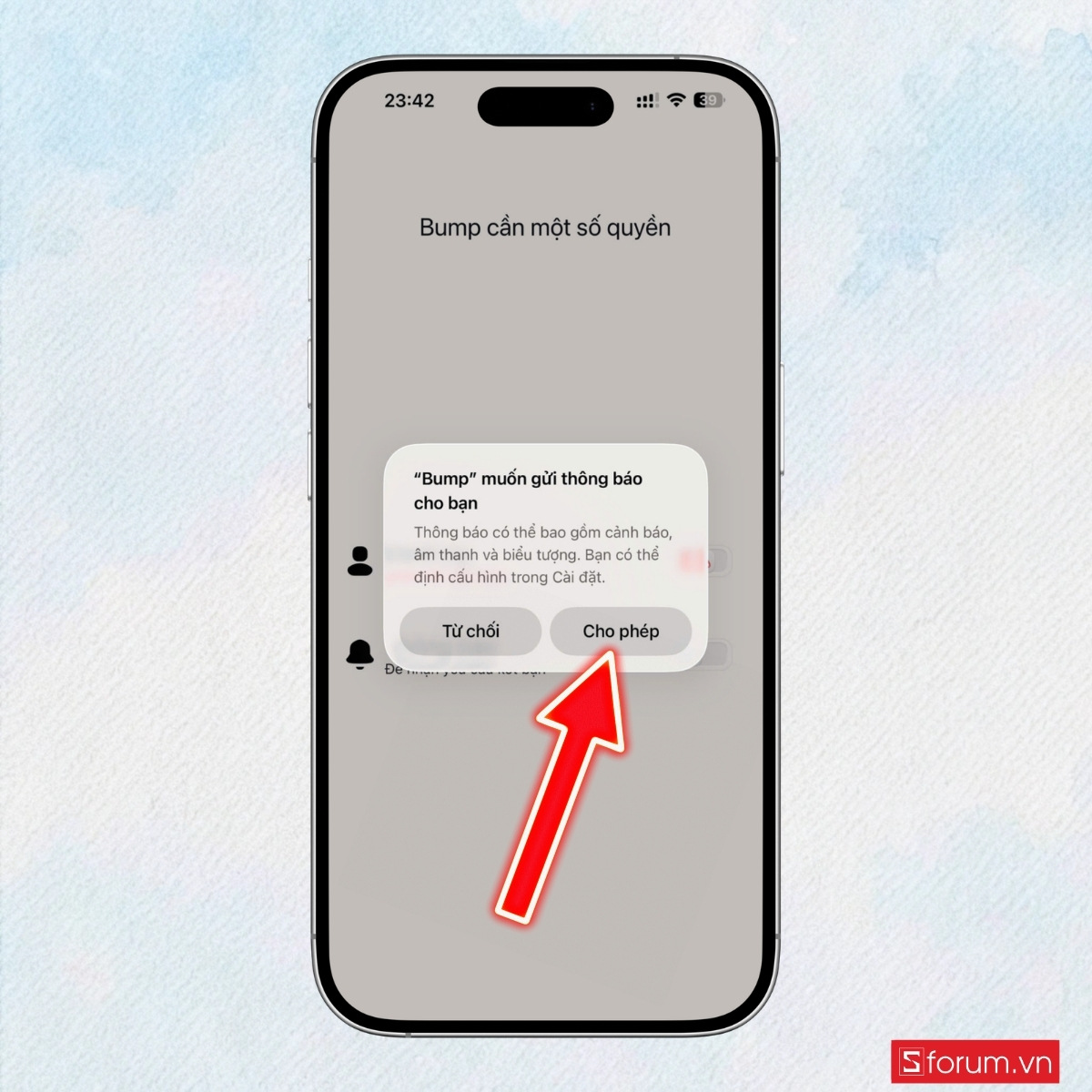 Hướng dẫn tải và sử dụng ứng dụng Bump chi tiết từng bước bước 8