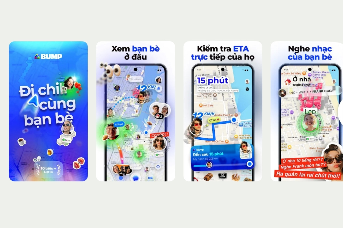 Vì sao ứng dụng Bump phù hợp cho các cặp đôi - an tâm từng hành trình