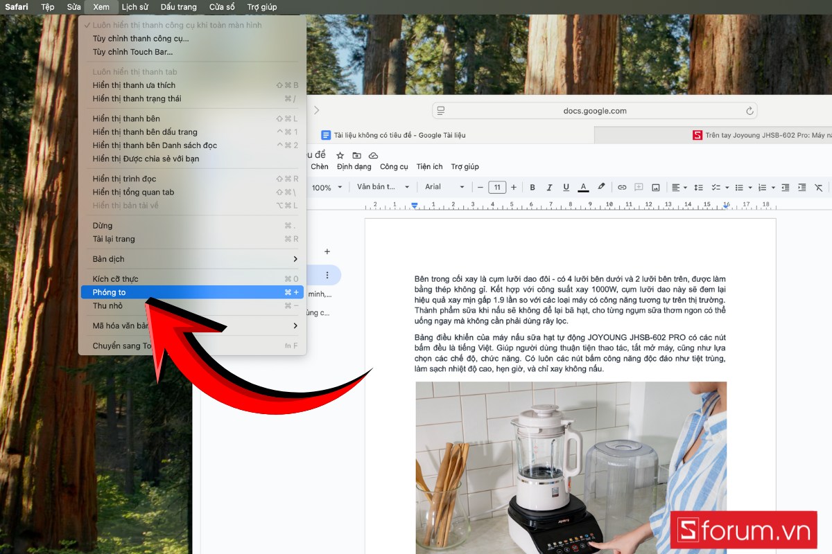 Cách chỉnh văn bản trở nên lớn hơn trong ứng dụng 3
