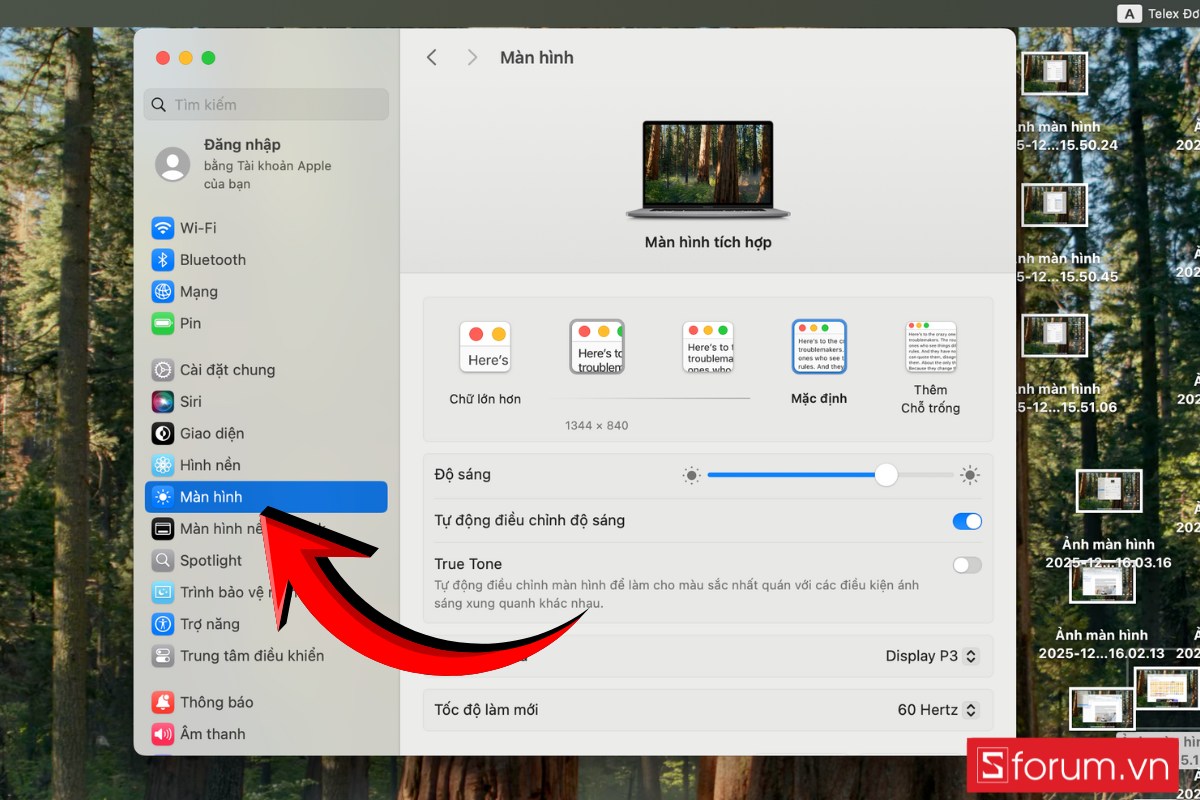 Cách chỉnh văn bản lớn hơn trên màn hình nền 2
